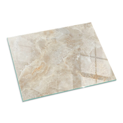 Sticlă dreptunghiulară sub sobă Model de piatră inspirat din natură