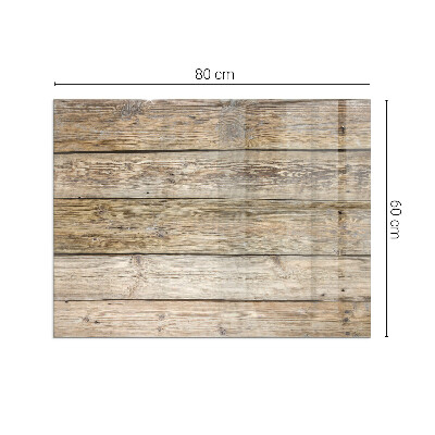 Placă de sticlă dreptunghiulară șemineu Plăci în stil natural