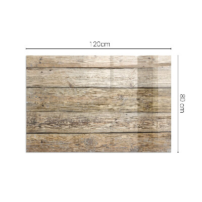 Placă de sticlă dreptunghiulară șemineu Plăci în stil natural