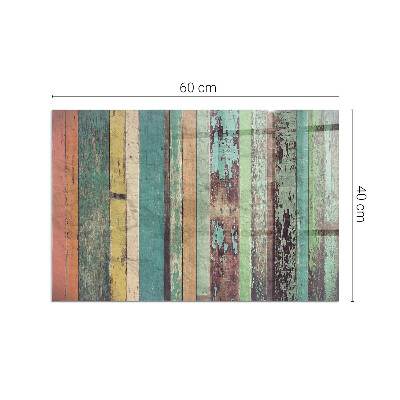 Placă dreptunghiulară din sticlă pentru șemineu Culori ale plăcii în diferite tonuri