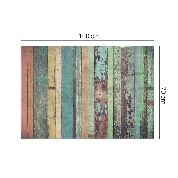 Placă dreptunghiulară din sticlă pentru șemineu Culori ale plăcii în diferite tonuri