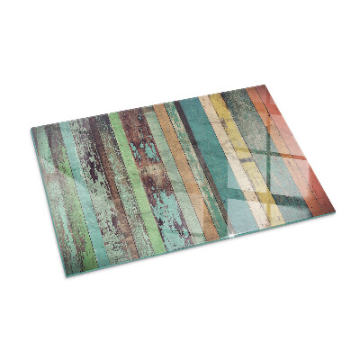 Placă dreptunghiulară din sticlă pentru șemineu Culori ale plăcii în diferite tonuri