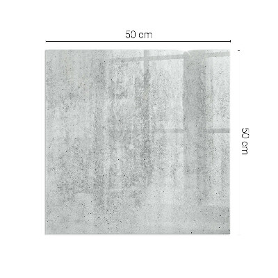 Placă de sticlă dreptunghiulară șemineu Structură din beton brut