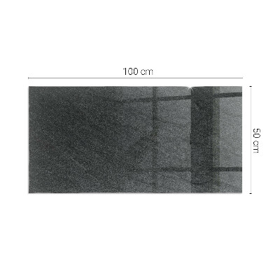 Sticlă dreptunghiulară sub sobă Modelul structurii de piatră