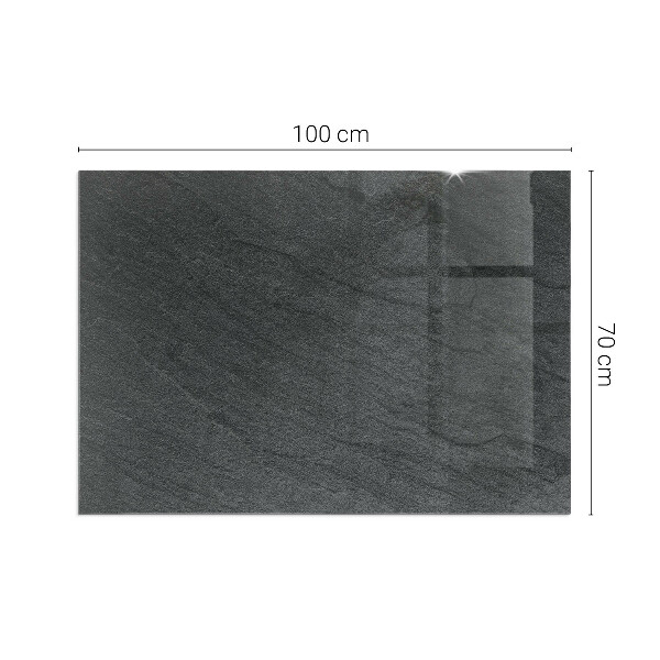Sticlă dreptunghiulară sub sobă Modelul structurii de piatră