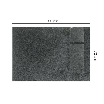 Sticlă dreptunghiulară sub sobă Modelul structurii de piatră