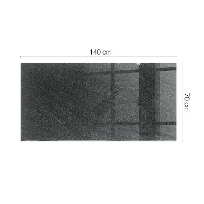 Sticlă dreptunghiulară sub sobă Modelul structurii de piatră