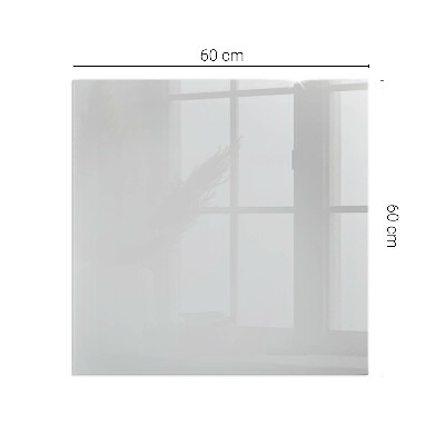 Sticlă dreptunghiulară sub sobă Culoare Gri