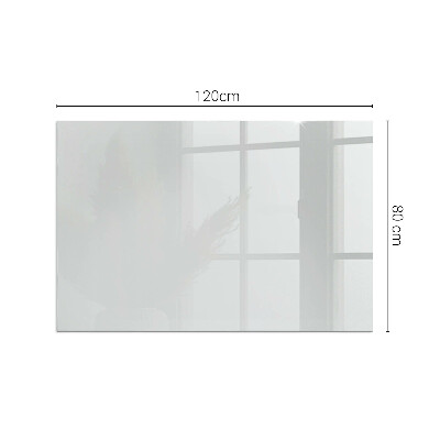 Placă dreptunghiulară din sticlă pentru șemineu Culoare Gri