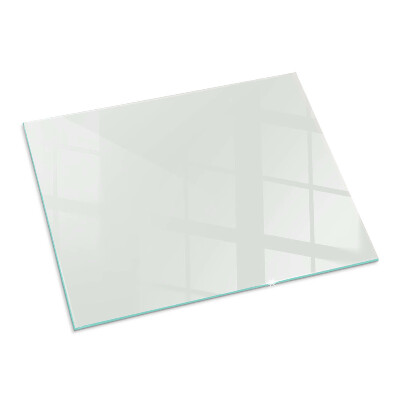 Placă de sticlă dreptunghiulară șemineu Culoare Gri