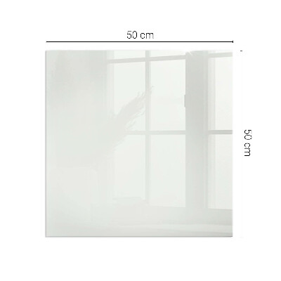 Sticlă dreptunghiulară sub sobă Culoare fildeș