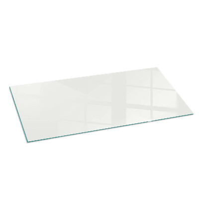 Sticlă dreptunghiulară sub sobă Culoare fildeș