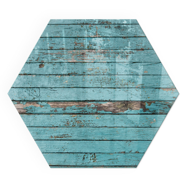 Sticlă hexagonală sub sobă Plăci rustice în stil natural