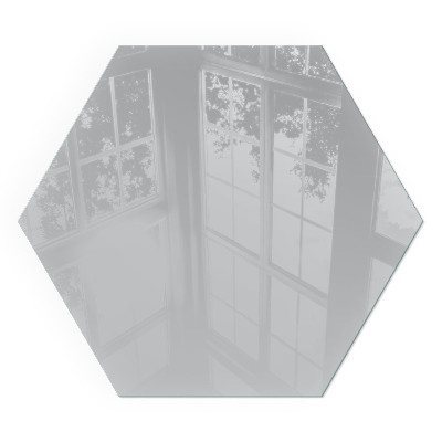 Sticlă hexagonală sub sobă Culoare Gri deschis