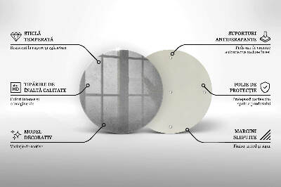 Coaster de lumânări mormânte Fundal cu textură de beton