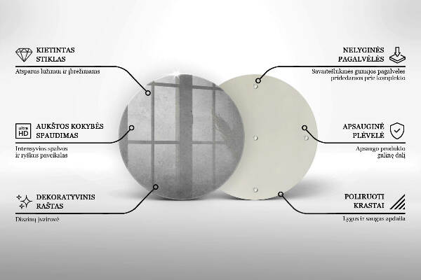 Coaster de lumânări mormânte Fundal cu textură de beton