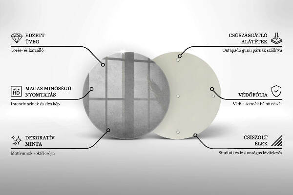 Coaster de lumânări mormânte Fundal cu textură de beton