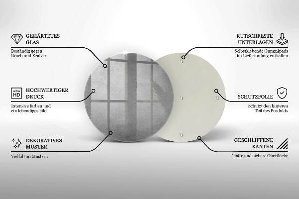 Coaster de lumânări mormânte Fundal cu textură de beton