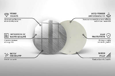 Coaster de lumânări mormânte Fundal cu textură metalică