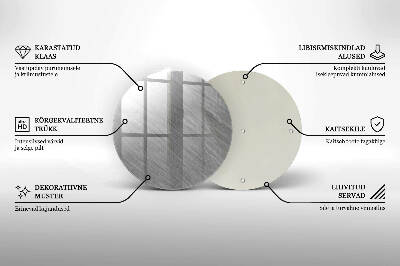 Coaster de lumânări mormânte Fundal cu textură metalică