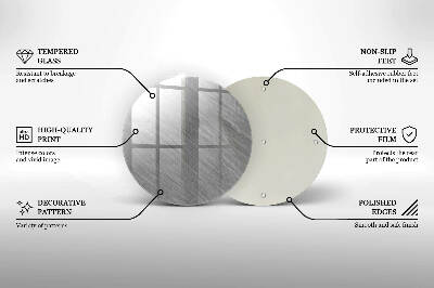 Coaster de lumânări mormânte Fundal cu textură metalică