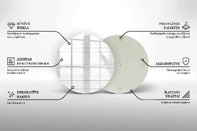 Coaster de lumânări Placi moderne luminoase