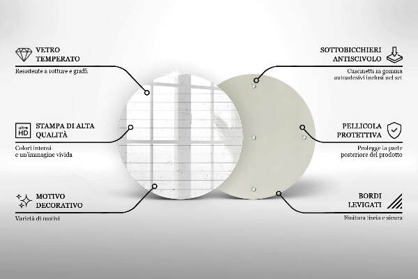 Coaster de lumânări Placi moderne luminoase