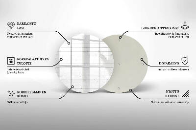 Coaster de lumânări Placi moderne luminoase