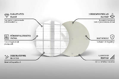 Coaster de lumânări Placi moderne luminoase