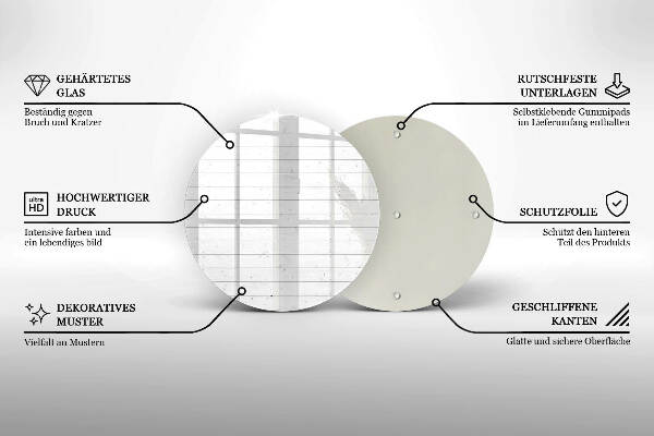 Coaster de lumânări Placi moderne luminoase