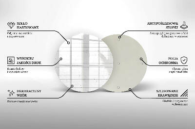 Coaster de lumânări Placi moderne luminoase