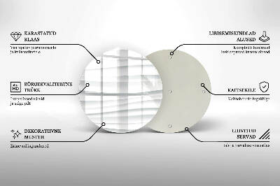 Coaster de lumânări mormânte Structură modernă