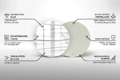 Coaster de lumânări mormânte Structură modernă