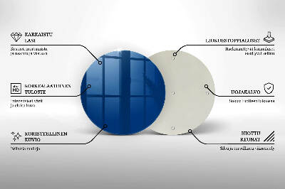 Coaster de lumânări Culoare albastru