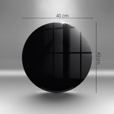 Coaster de lumânări Culoare: negru