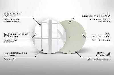 Coaster de lumânări mormânte Culoare alb