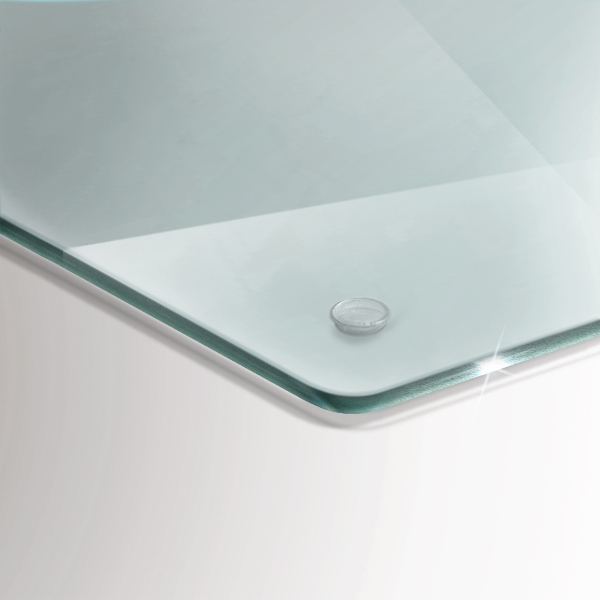 Suport de lumânări din sticlă transparentă