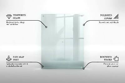 Suport de lumânări din sticlă transparentă