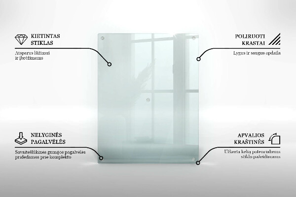 Suport de lumânări din sticlă transparentă