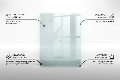 Suport de lumânări din sticlă transparentă