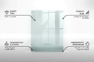 Suport de lumânări din sticlă transparentă