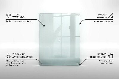 Suport de lumânări din sticlă transparentă