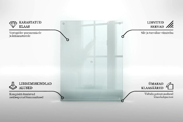Suport de lumânări din sticlă transparentă