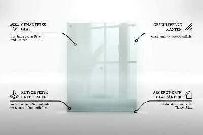 Suport de lumânări din sticlă transparentă