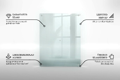 Suporți de lumânări din sticlă transparentă 52x40