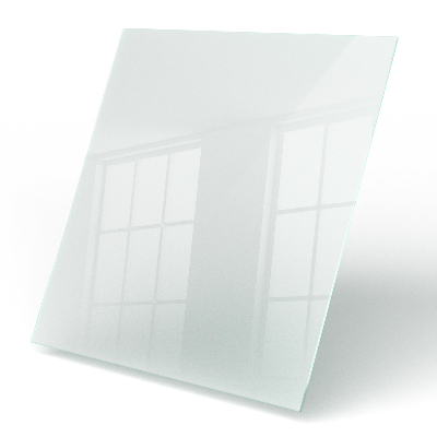 Blat de masă pătrat în varianta semitransparentă