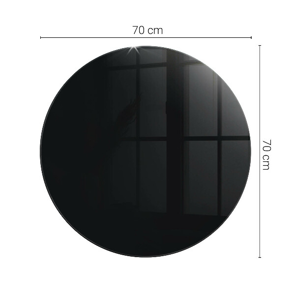 Blat pentru masă Culoare negru neted