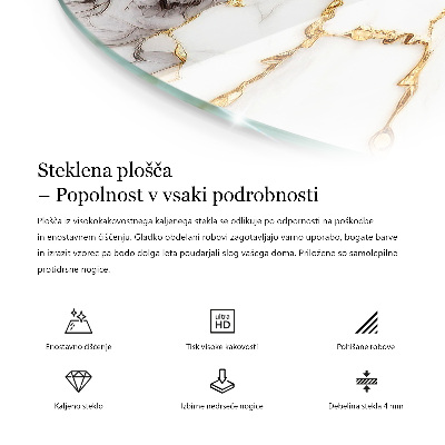 Blat pentru masă Model de mozaic cu ornamente