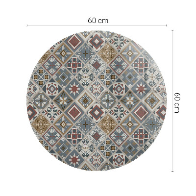 Blat pentru masă Model de mozaic cu ornamente