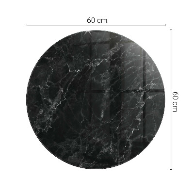 Blat pentru masă Model de marmură cu nervuri